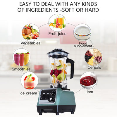 4500 Watt-Smoothie-Mischgerät der kommerziellen Qualität mit Schläger-Ejektorknopf und 2L-Kapazität