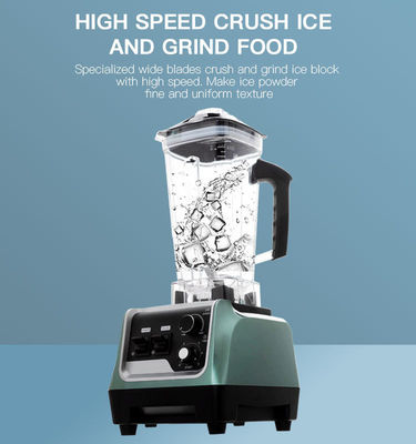 4500 Watt-Smoothie-Mischgerät der kommerziellen Qualität mit Schläger-Ejektorknopf und 2L-Kapazität