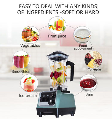4500 Watt-Smoothie-Mischgerät der kommerziellen Qualität mit Schläger-Ejektorknopf und 2L-Kapazität