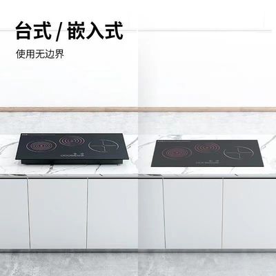 Multifunktionale Radiant-Cooker Induktion mit 2200W Leistung und Keramik-/Glasfläche