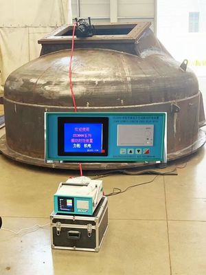 Applikationsgesteuerte 12T-Vibrationsalterungsanlage zur Belastungsentlastung von geschweißten Gießwaren