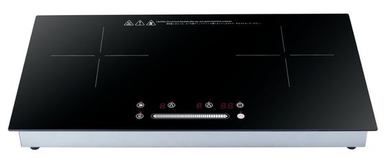 2 Brennerplatten Gaskocher und elektrischer Doppelkocher Induktionskocher zum Kochen in der Küche