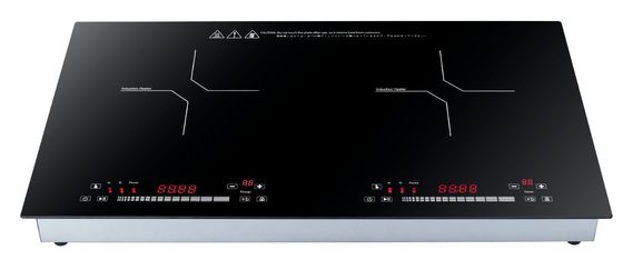 2 Brennerplatten Gaskocher und elektrischer Doppelkocher Induktionskocher zum Kochen in der Küche