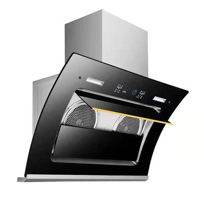 Sauginsel-Range Hood mit 200 W-Leistung und Deckenlampenblack-Maschine