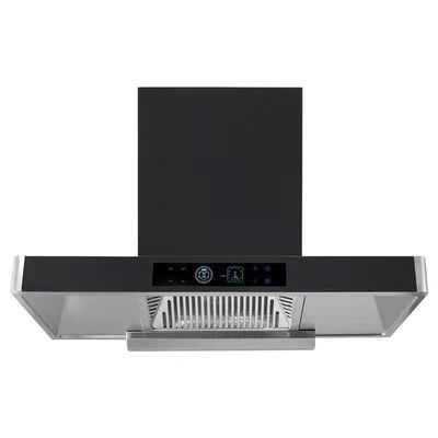 Sauginsel-Range Hood mit 200 W-Leistung und Deckenlampenblack-Maschine