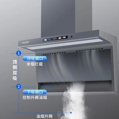 Aluminium-Wohnung Küchen-Range Hood mit Wand-montiert Kurve Glas Schornstein Design