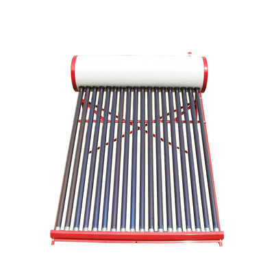100L Druckfreier Solarwasserbereiter aus Edelstahl mit Aluminiumrahmen