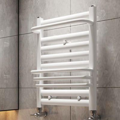 Thermostat Wandmontierte Warmwasserkühler Stahl 60D Weiß Kohlenstoffarm Stahl Heizung Haushalt