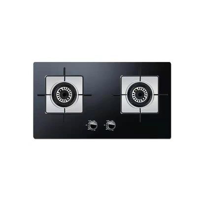 Desktop eingebettete 2 Brenner Gaskocher kundenspezifisch für Solar-Elektronik-Installation