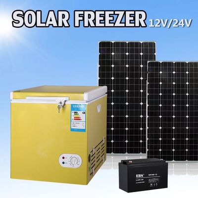 Energieeinsparende Solarkühlschrank Gefrierschrank 450*410*655 Zoll Abmessungen
