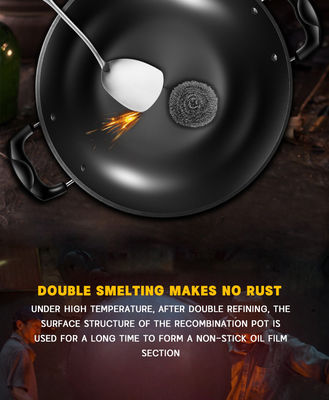 Intelligente Temperaturkontrolle nicht klebende Edelstahl-Freier-Pfanne für das Kochen 2021