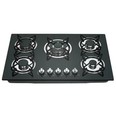 Automatische Zündung 5 Brenner Gaskocher für das Kochen in kommerziellen Küchen