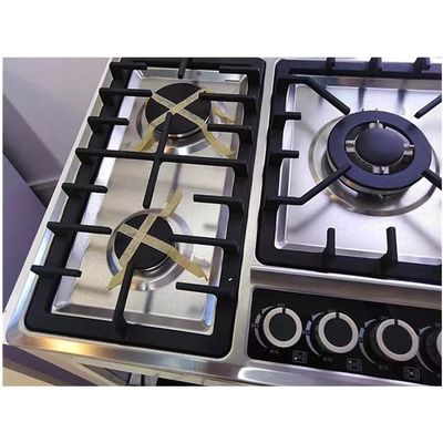Automatische Zündung 5 Brenner Gaskocher für das Kochen in kommerziellen Küchen