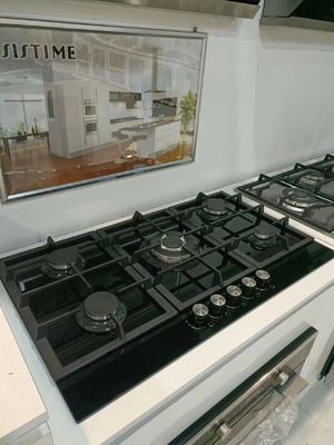 Automatische Zündung 5 Brenner Gaskocher für das Kochen in kommerziellen Küchen