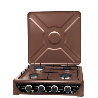Installation Schreibtisch Eingebettete Brenner Typ 4 Gaskocher Kochen Kochplatte Portable Cooker
