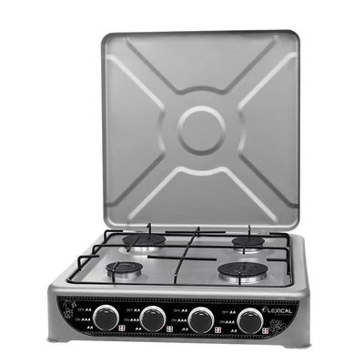 Installation Schreibtisch Eingebettete Brenner Typ 4 Gaskocher Kochen Kochplatte Portable Cooker