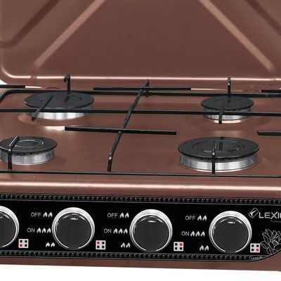 Installation Schreibtisch Eingebettete Brenner Typ 4 Gaskocher Kochen Kochplatte Portable Cooker