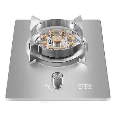 Automatischer Piezo-Zündung Messing Düse Gaskocher für Edelstahl Küchengerät