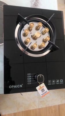 Automatischer Piezo-Zündung Messing Düse Gaskocher für Edelstahl Küchengerät
