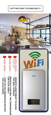 Wandmontierte Kombi-Vollvermischte Kondensationsgaskessel zur Energieeinsparung durch schnelle Heizung