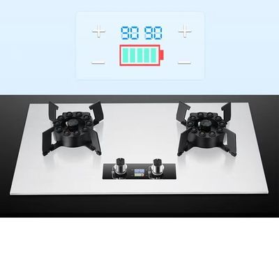 Küchengerät Tengao Metallkanten Tischknopf Knopf Erdgas / Gaskocher mit Doppelbrenner