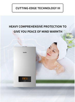 Heizung für Haushalte 20 kW 24 kW Miniboiler mit 2 Wärmetauschern