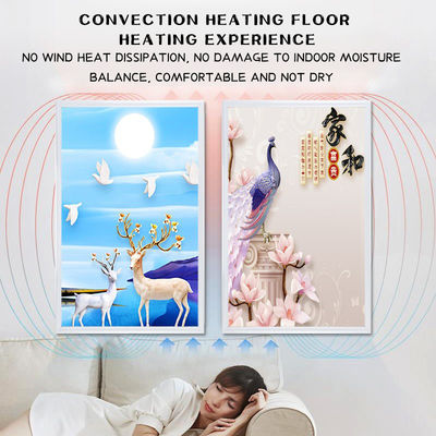 NO Private Mould Carbon Crystal Infrarot Wandmontierte Yoga Heizungen für Hotelbad