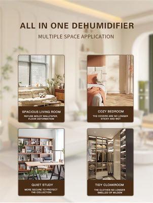 NO App-gesteuerter Desktop-Entfeuchter für 120 Quadratmeter Fläche und Zuhause