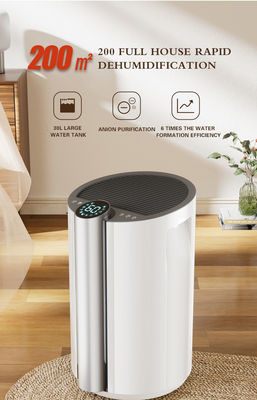Dehumidifizierungskapazität 30L Vertikaler Haushalts-Portable-Klimaanlage Dehumidifier