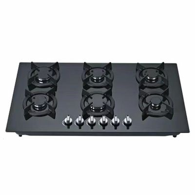 Radiant Coil Brenner Elektrische Kochplatte 6 Brenner Glas Gasbrenner für Küchenkochen