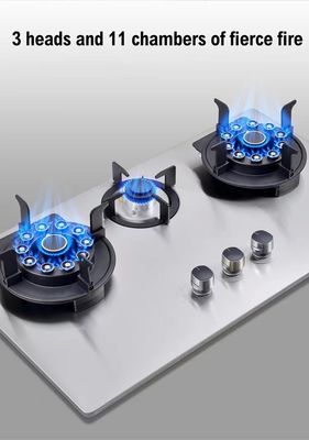 Elektronischer Zündgasbrenner 2 3 4 5 6 Brenner Kocherkocher Mode eingebauter Gasbrenner