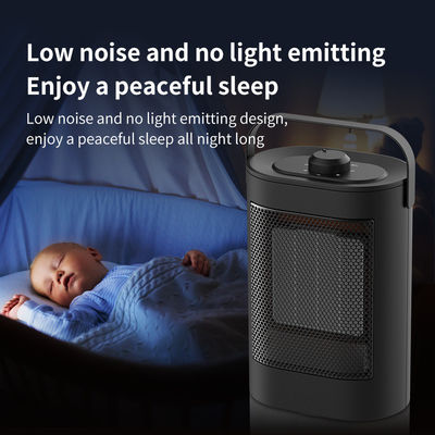 Kleine Miniheizung Vertikale Haushaltsheizung ABS Infrarot PTC Drei Sekunden Heizung