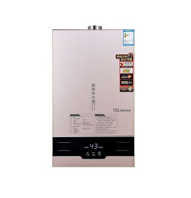 Installation Wandgetankter Tankloser Gas-Wasserbereiter für Warmwasser und Energieeinsparung