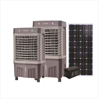 Private Form Dc12v Solarenergie Verdunstungsluftkühler Fernbedienung Solarwasser