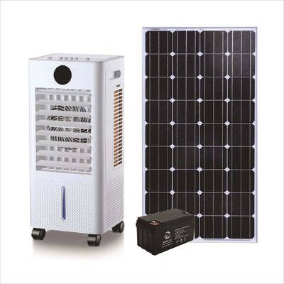 Private Form Dc12v Solarenergie Verdunstungsluftkühler Fernbedienung Solarwasser