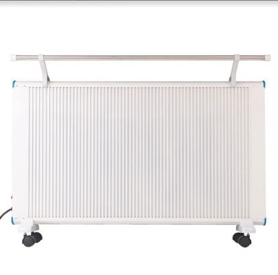 Wandmontierte weiße Kohlenstoffkristall Far Infrared Heating Panel mit wasserdichten Funktion