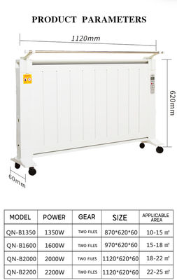 Freistehende Infrarotheizung mit Kohlenstofffaserheizung 220-240V/50HZ