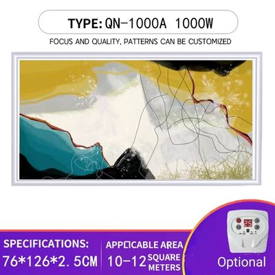 Thermostatischer Regler Optional Kohlenstoffkristallwandmontierte Raumheizung für den Haushalt