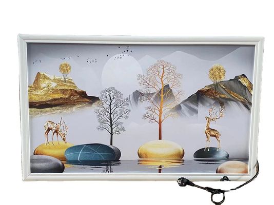 Schnellheizende Kohlenstoffkristallplatte 300 Watt Wandplatte mit Temperaturregler