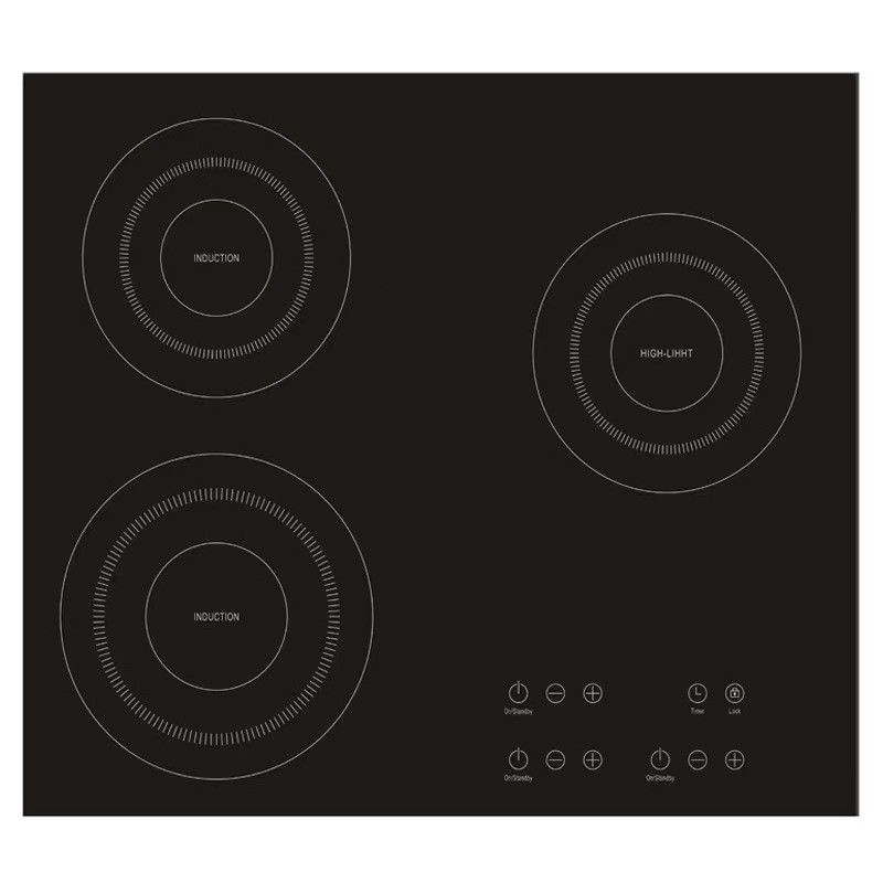 Hergestellt in Italien Design Keramik Kocher Elektrogerät DIAMOND 60 für Küche und Kochen