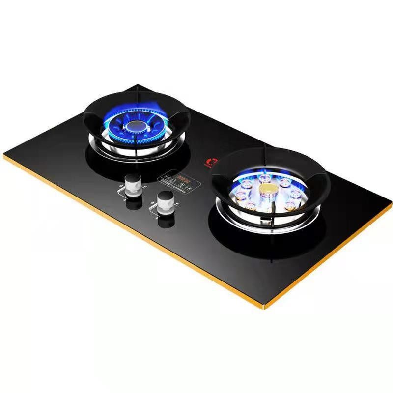 Desktop eingebettete 2 Brenner Gaskocher kundenspezifisch für Solar-Elektronik-Installation