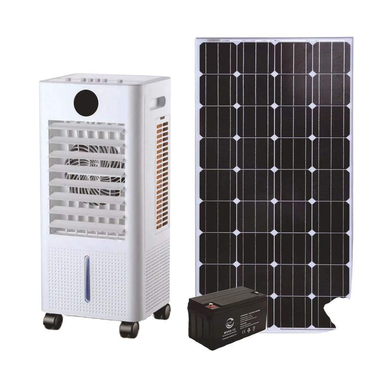 Raumtragbarer 12V/24V Solarkühlventilator mit Verdampfungsluftkonditionierung 515*350*915mm