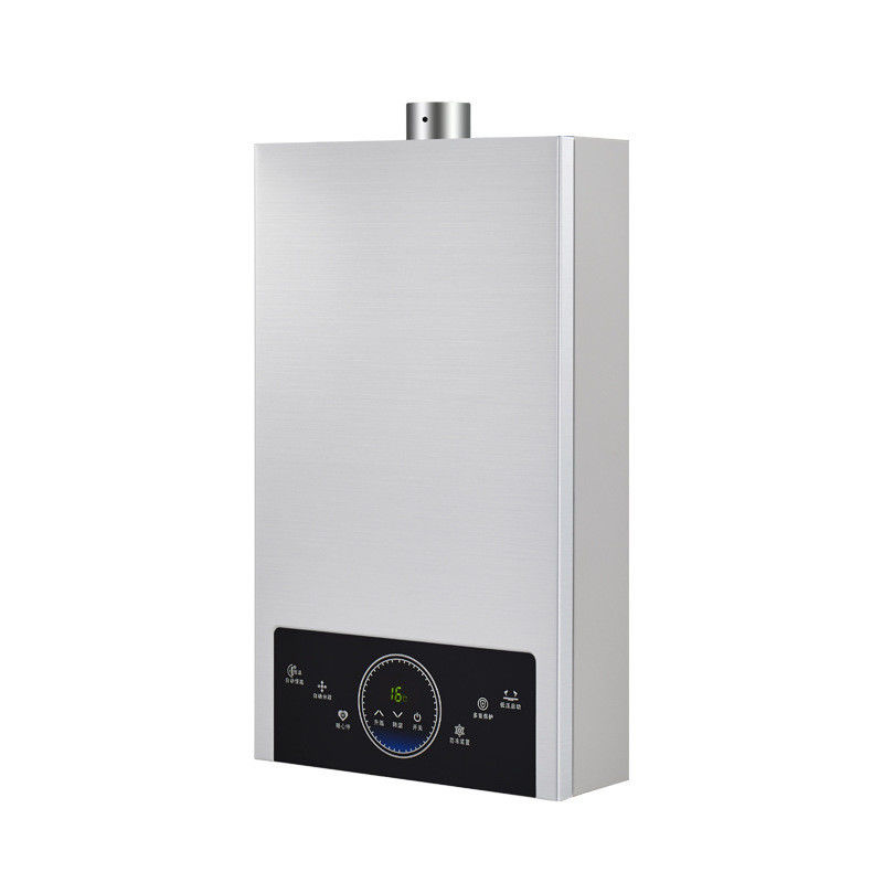 Installation Wandgetankter Tankloser Gas-Wasserbereiter für Warmwasser und Energieeinsparung